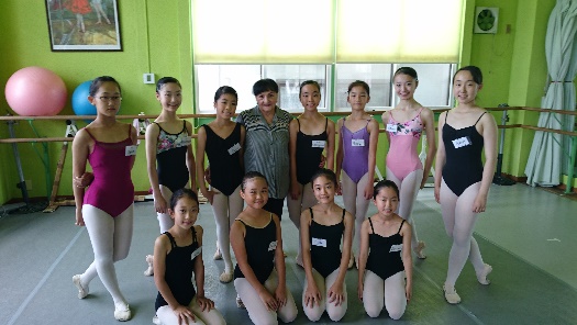 キエフバレエ講習会様子B