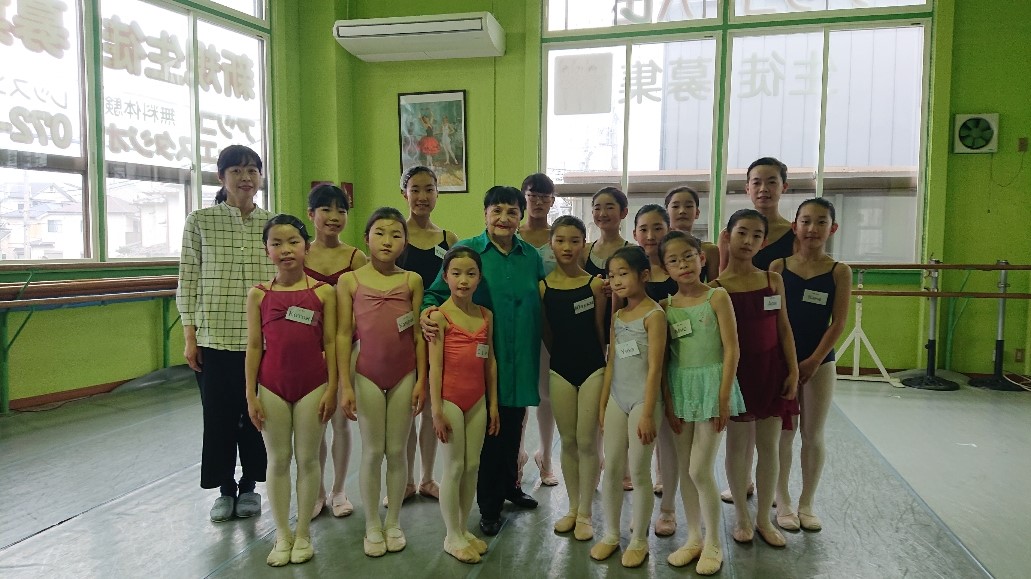 キエフバレエ春季特別講習会様子Ａ